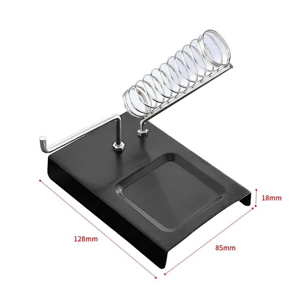 Soldering Iron Stand Portable Holder Soldering Tin Stand with Welding Cleaning Sponge Electric Soldering Iron Accessories