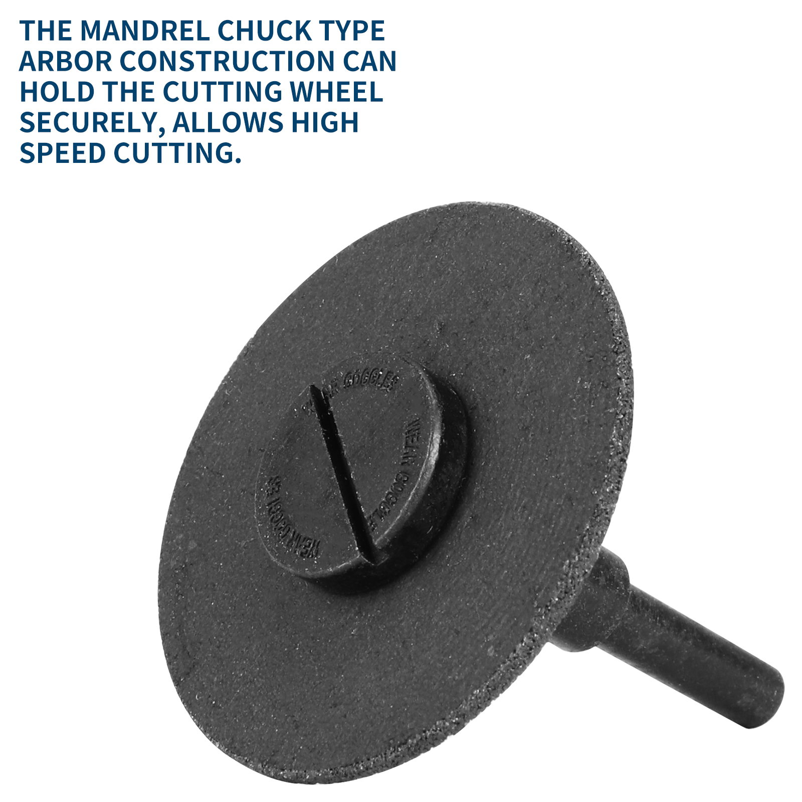 Disco de corte de Metal de 50mm, Mini muela de resina, hoja de sierra, muela de corte angular, más 1 Uds., mandril de montaje, 2-10 Uds.