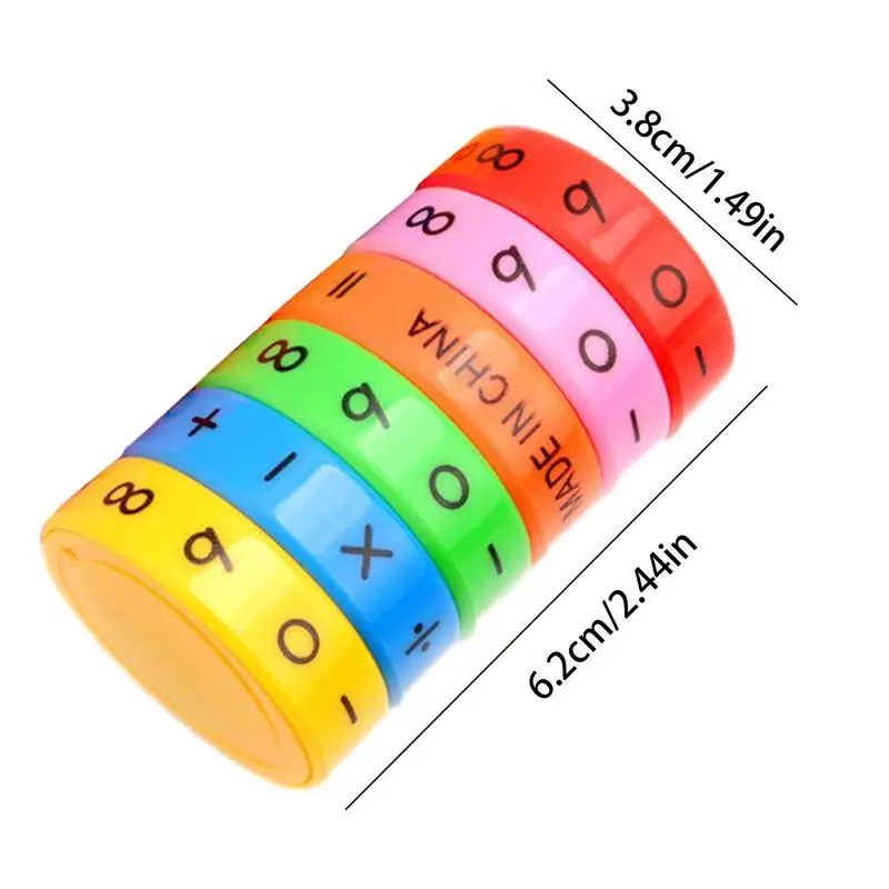 Montessori Preschool Puzzle Game Numbers and Symbols Math Skills Magnetic Block Calculate Educational Tools Great Gift for Kids