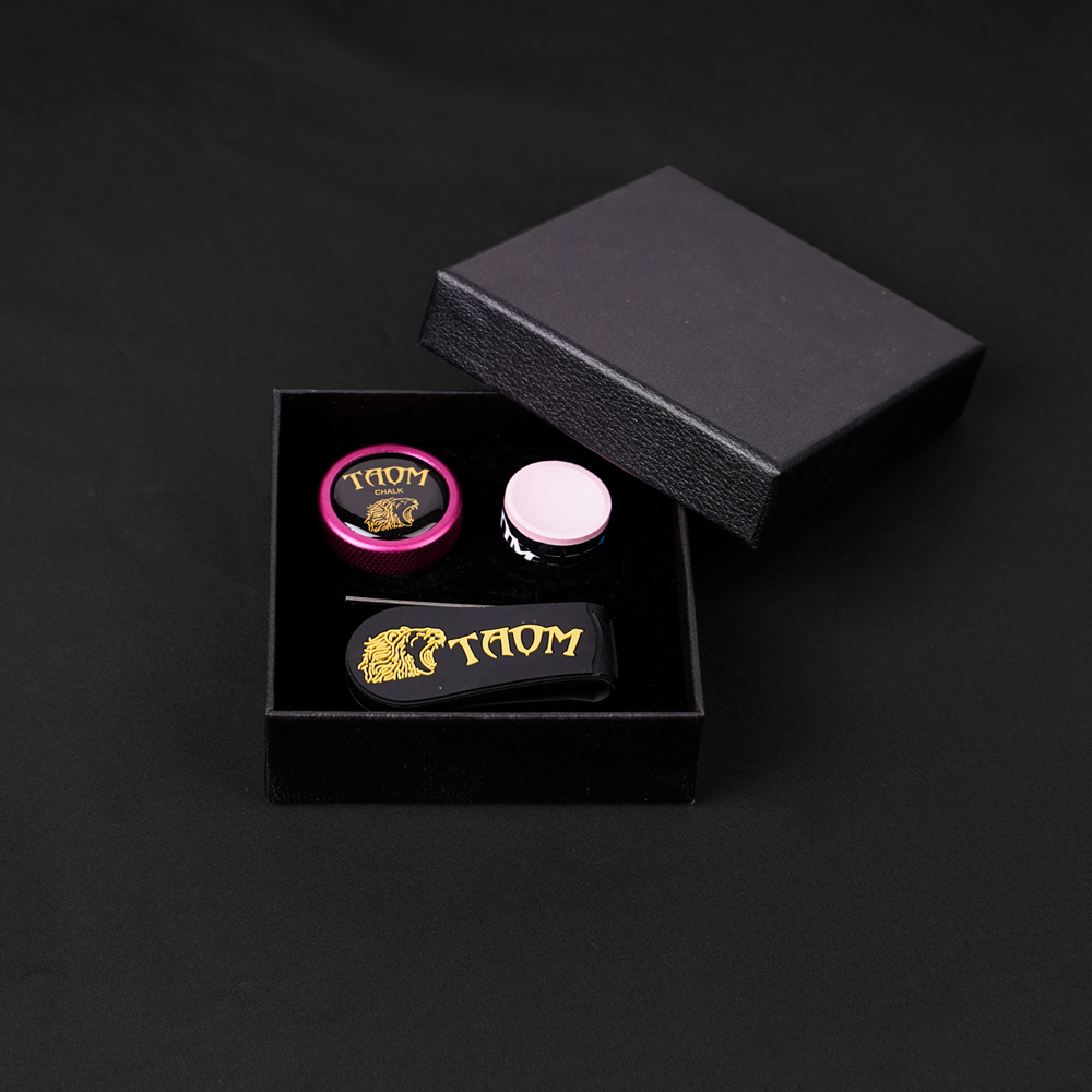 TAOM Chalk V10/Pyro/Soft Round Chalk Billiard Chalk Case Professional Pool Snooker Chalk Holder  Billiards Accessories