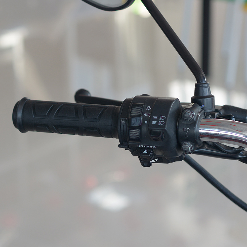 Motorrad Handbeheizte Griffe Elektrische geformte Griffe Roller Moped Bar Handwärmer 22mm Motocross Vespa Einstellbare Hot Grip Griff