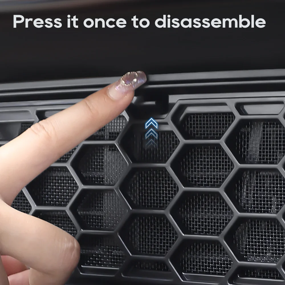 For Tesla Model Y 2025 Launch Juniper Inner Vent Grille Lower Bumper Anti Insect Net Air Inlet Anti Dust Proof Cover