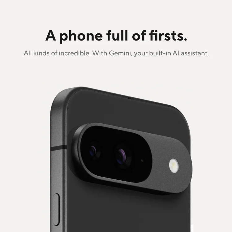 Google Pixel 9 5G Smartphone Google Tensor G4 6,3'' 120 Hz OLED-Bildschirmanzeige 50 MP Kamera 4700 mAh Akku Android 14 NFC