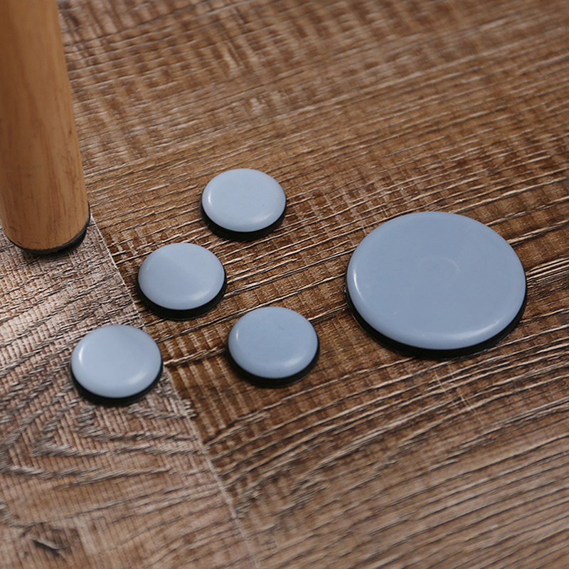 4/8Pcs Furniture Sliders Pads Sliding Block Table Chair Leg Mat Floor Protector For Hardwood Rug PTFE