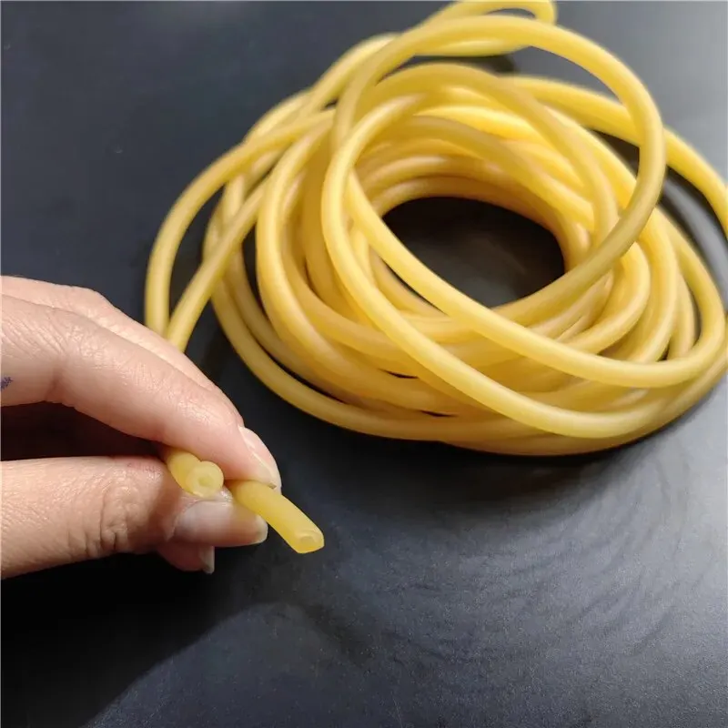 Plain Colour Latex Slingshot Rubber Tube Hunting And Shooting High Elastic Accessories With A Diameter Of 2mm X 5mm/0.08 X 0.2in