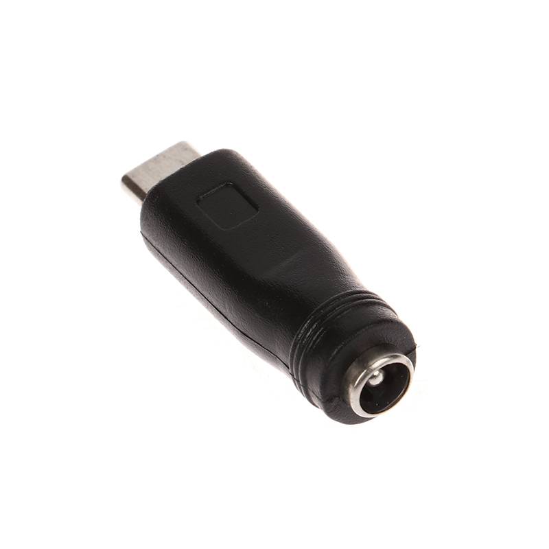 1Pc Type-C 電源アダプタコンバータプラグ USBC DC5.5X2.1 2.5 ターン DC から USB Type-C 充電ケーブルアダプタコンバータ