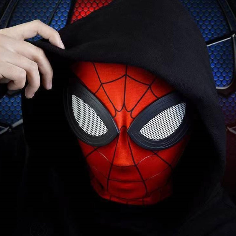어린이 및 성인용 Gwen Stacy 3D 마스크, 슈퍼 히어로, 아이언맨, 코스프레, 마일즈 모랄레스, 스파이더맨, 할로윈 의상 소품 헤드기어
