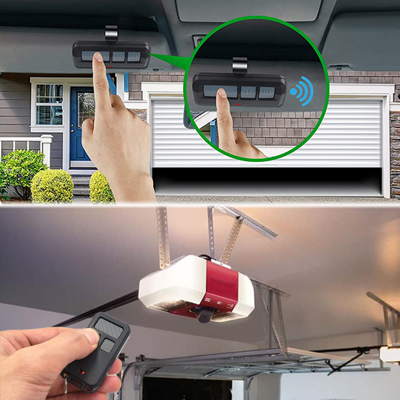 893MAX 895MAX 890MAX 893-LMK Remote Control Garage Door Opener Compatible With 315MHz 390Mhz Billion Code Remote Control Gate