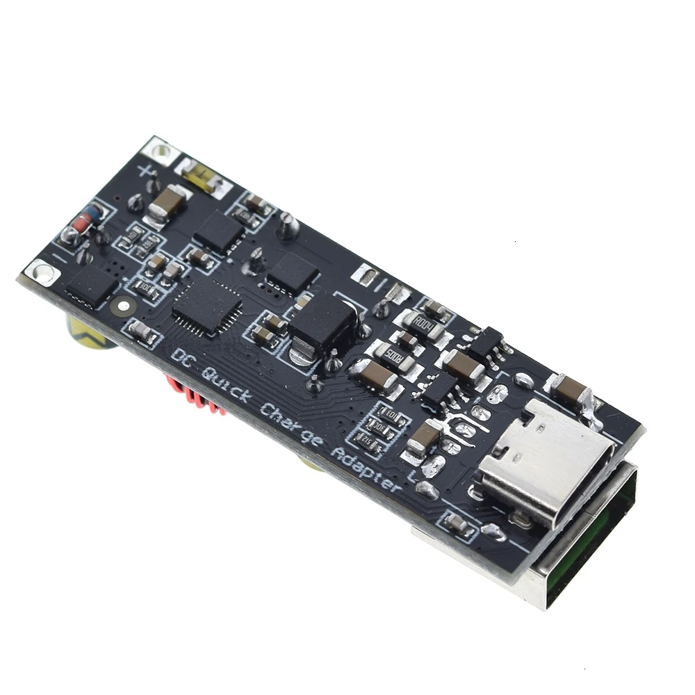 QC4.0 QC3.0 USB Loại C Điện Thoại Di Động Adapter Sạc Nhanh 6 -35V Bước DC Tăng Cường Module dành Cho Huawei SCP/FCP Apple PD Qualcomm