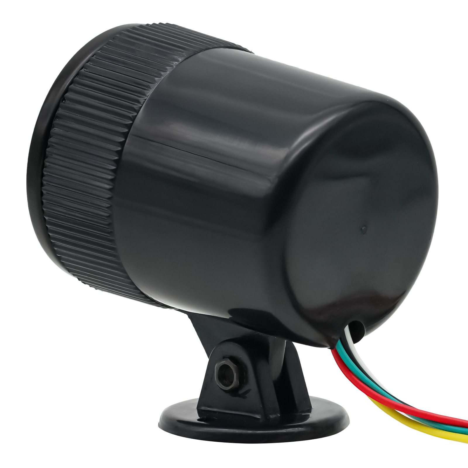 8K タコメーター + ゲージホルダー 12V 車のタコメーター 52 ミリメートル白色 LED ゲージ 8000 RPM 1-8 シリンダーガソリンエンジン用