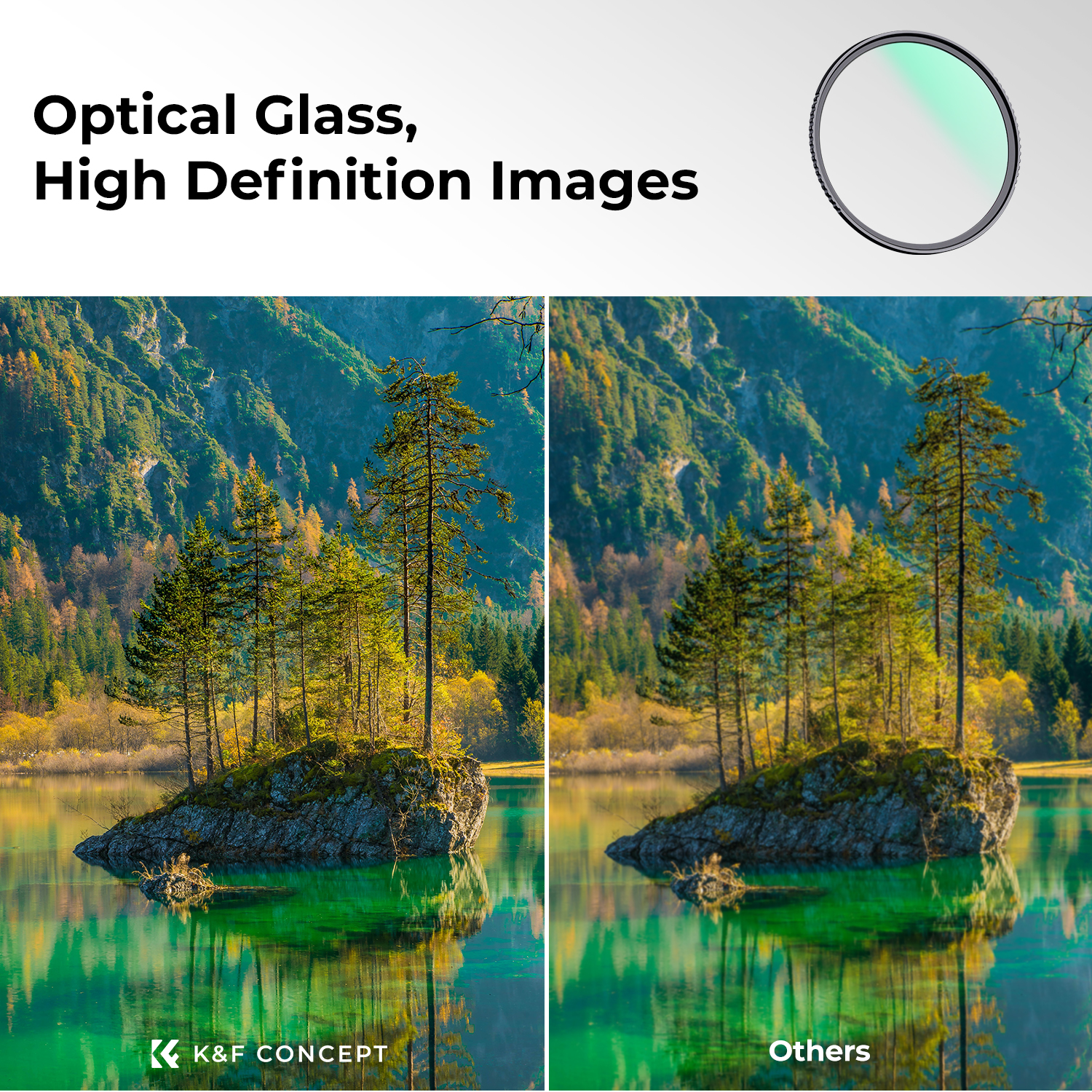 K&F Concept 37-105 мм Объектив с УФ-фильтром MC Ультратонкая оптика с многослойной защитой 37 мм 49 мм 52 мм 58 мм 62 мм 67 мм 77 мм 82 мм