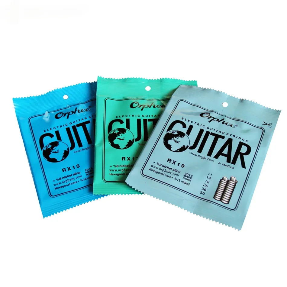 Orphee Thực Hành Thép Mạ Niken Dây Đàn Guitar Cho Đàn Guitar Điện Với Gốc Gói Bán Lẻ