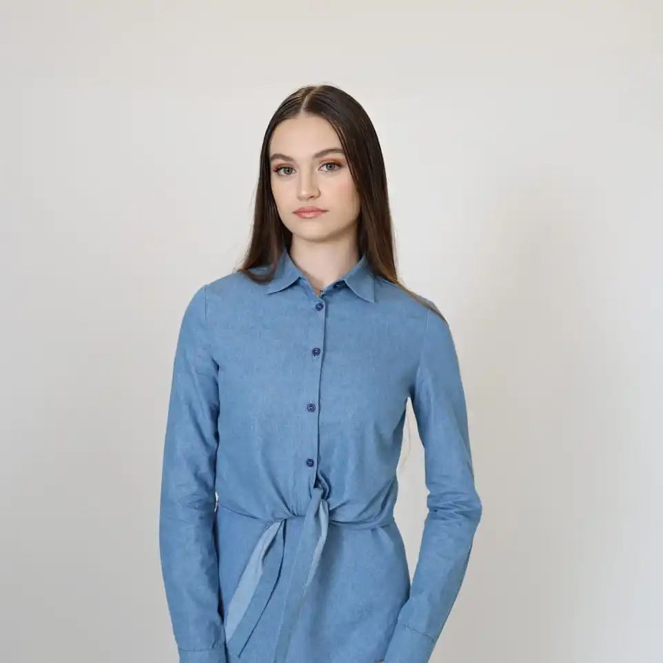 2025 Mails Ropa de mujer Camisas elegantes Vestido largo sin mangas Jersey de algodón Top