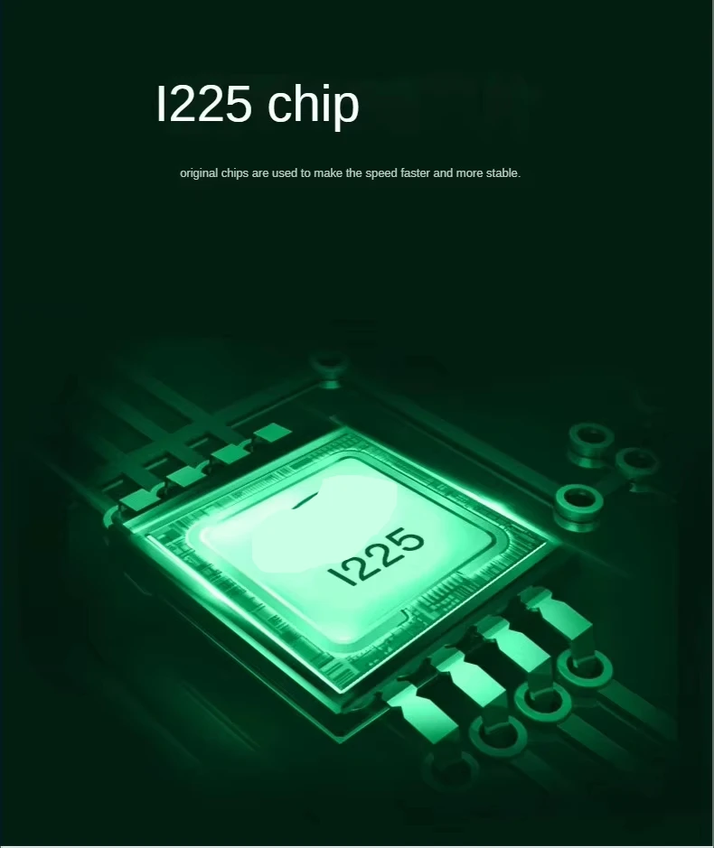 2.5G i225 PCIE To RJ45 Network Card 100/1000/2500Mbps RJ45 Interface LAN Etherent Gigabit Adapter For PC/Desktop