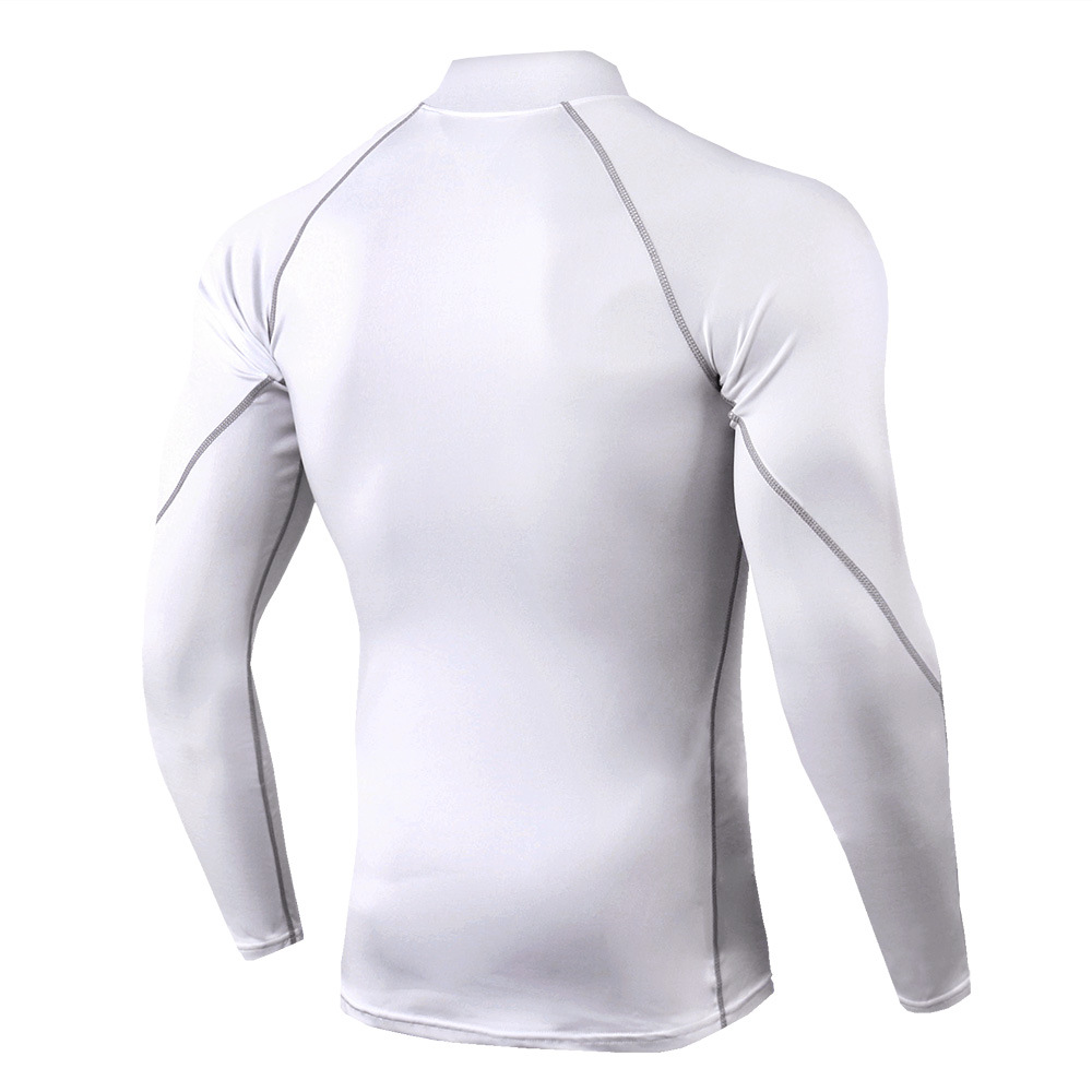 Männer Sport T-shirt Quick Dry Bodybuilding Lauf Shirt Langarm Kompression Top Gym T Shirt Männer Fitness Engen Rashgard