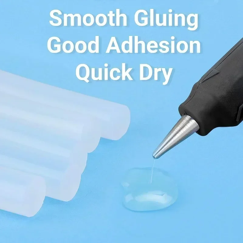 透明ホットメルト接着剤スティック 7 ミリメートル/11 ミリメートル強力な粘度ホーム DIY ツール電気グルーガンクラフトアルバム修理キット卸売