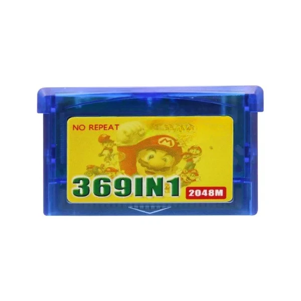 369 In 1 GBA 32 บิตการ์ดเกมสําหรับ GBA GBA/SP NDS Pokemon Retro เกมภาษาอังกฤษ