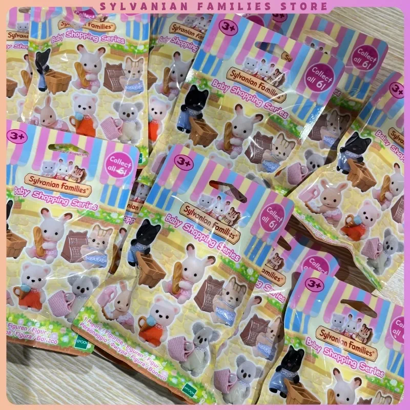 Sylvanian Families Ternurines Girls Toys Girl Figures Children Toy Calico Critters Anime Cute Baby Shopping Festival Blind Bags