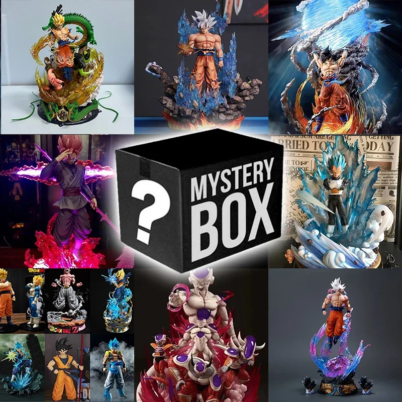 Dragon Ball Аниме Фигурка Mystery Box Surprise Mystery Box Goku Frieza Vegeta Krillin Lucky Blind Boxes Dream Come True