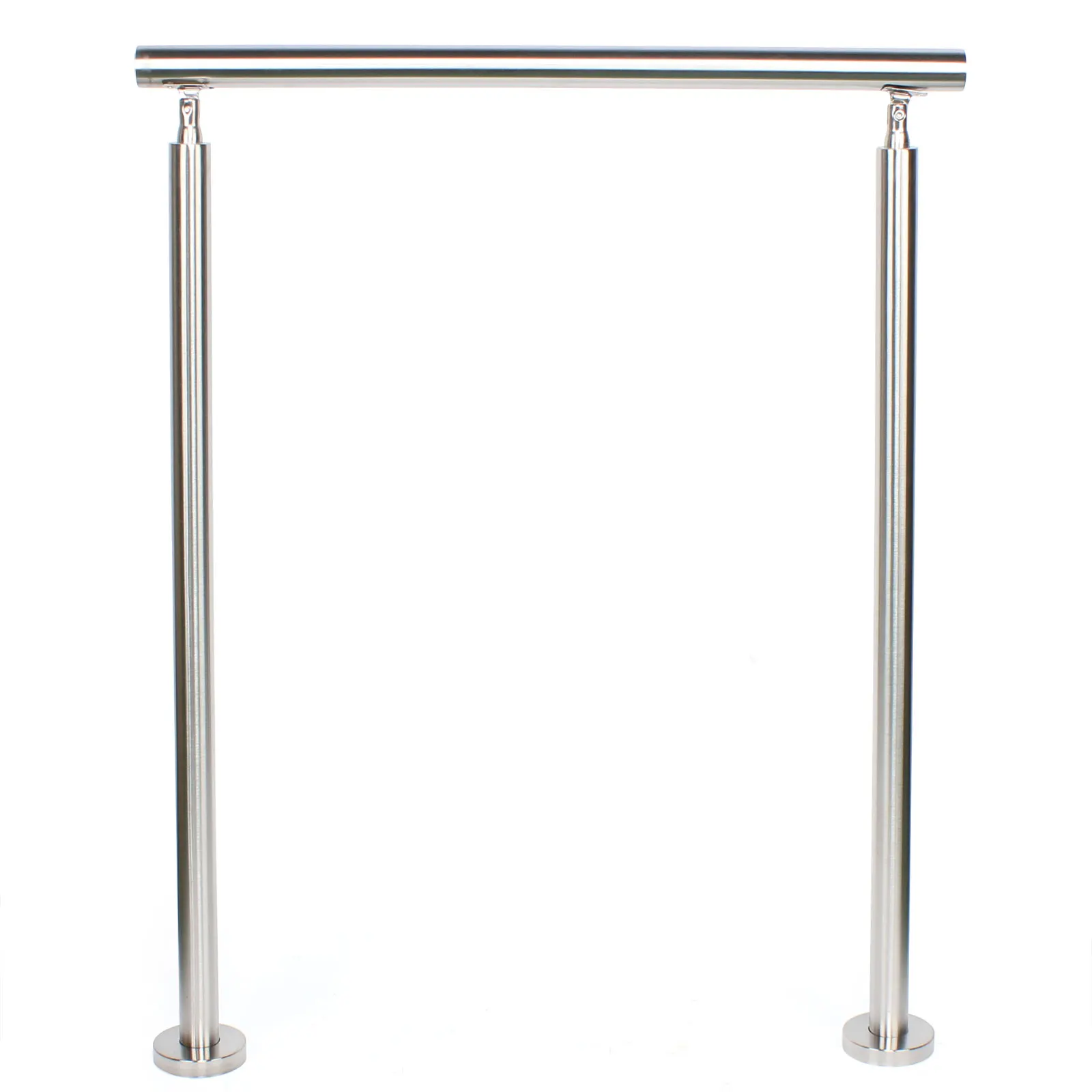 Poignée de sécurité en acier inoxydable de 80 cm, kit de main courante de garde-corps d'escalier, rail d'appui de sécurité extérieur pour garde-corps intérieur/piscine