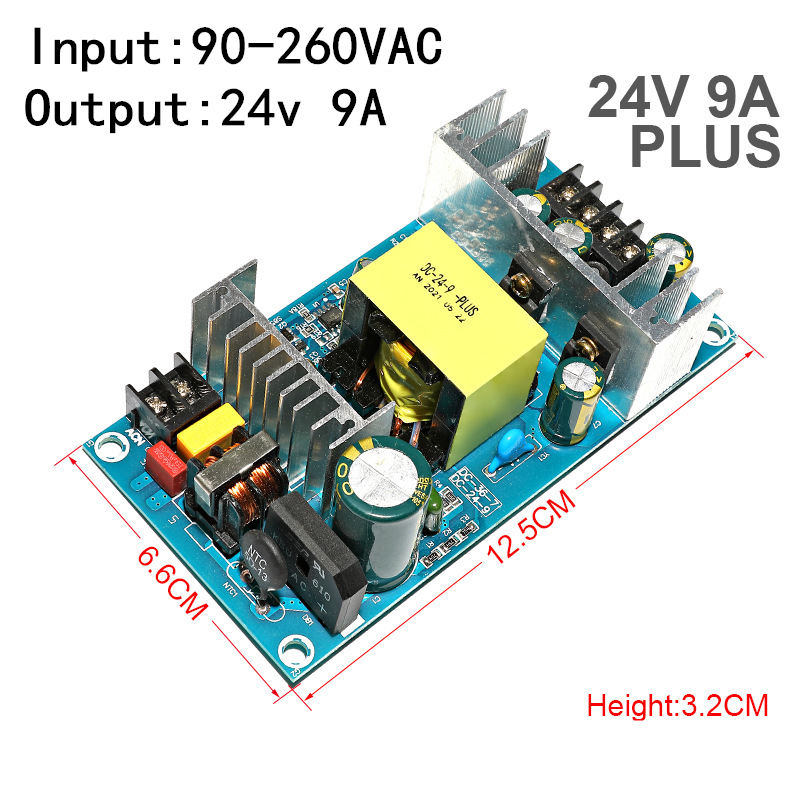 Модуль импульсного источника питания AC100-240V AC-DC 5 В 12 В 24 В 36 В 48 В 1A 2A 4A 3A 6A 7A 8A 9A 12,5A Промышленная голая плата