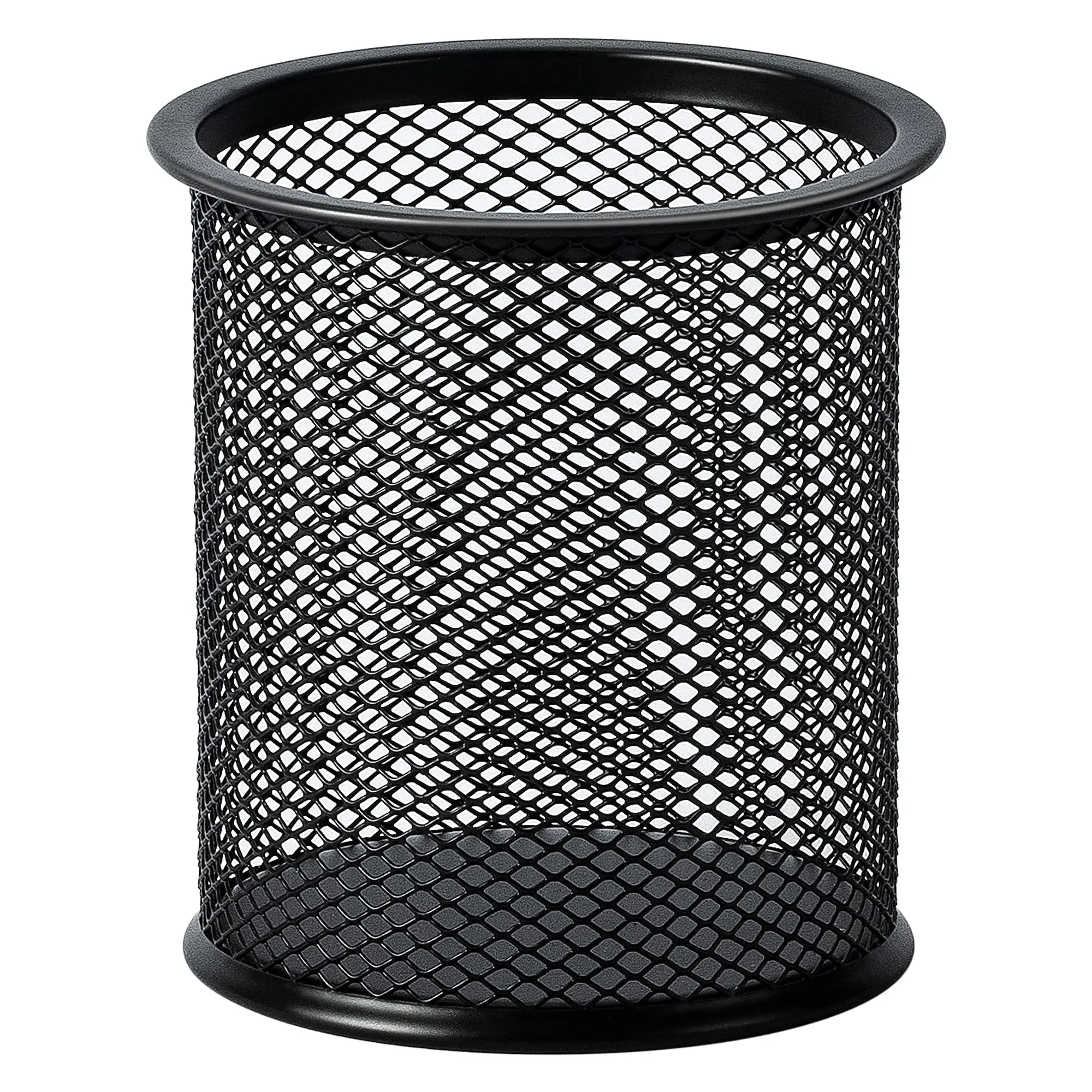 Container Schreibtisch Organizer Container Schwarz Desktop Metall Stifthalter Mesh Bleistift Tasse Stiftetui