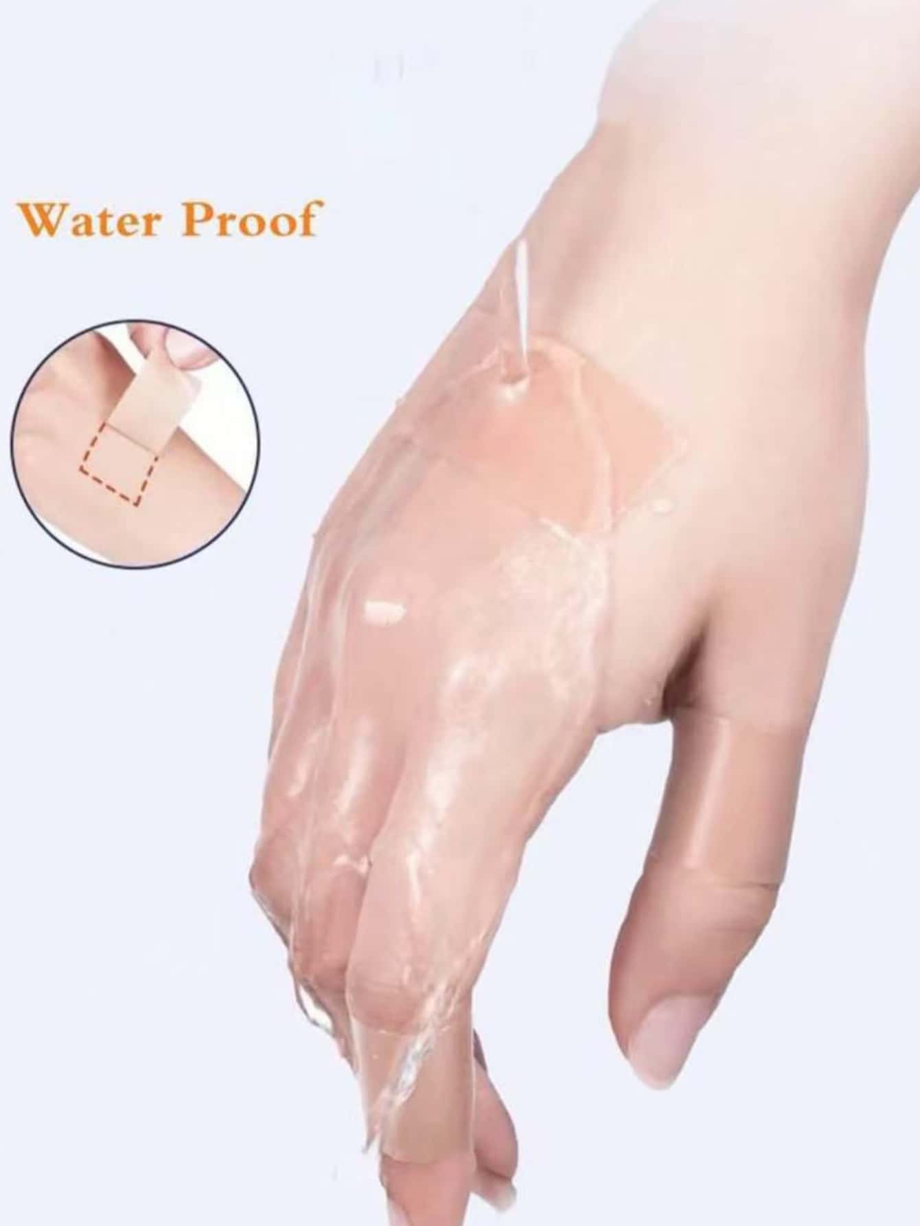 Silicone Gel Heel Stickers Heel Protector Biomimetic Anti Pain Relief Foot Care Products Multifunctional Invisible Heel Inserts