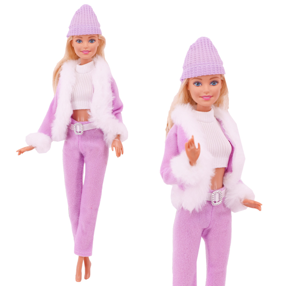 Одежда для кукол 30 см, платье, модное пальто, шапки, верхние штаны, одежда для кукол 11,8 дюймов, аксессуары для кукол, игрушки для девочек, подарки