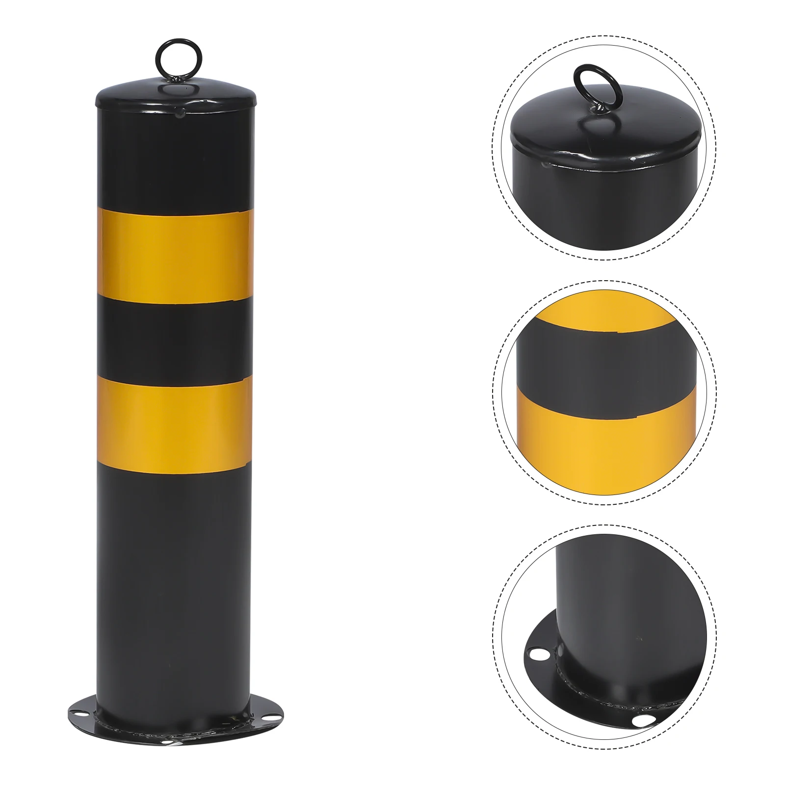 1 pc Supply Safety Bollard Warning Column Delineator Post Cone Railing Barriers Road Stanchion Cone Pole Barricade Base