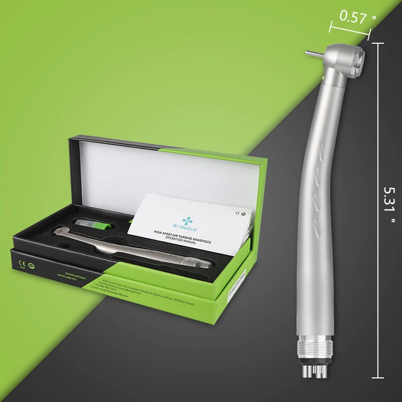 Nha Khoa LED Tốc Độ Cao Tay Nha Sĩ Bí Quyết Dạy Mẫu E-Máy Phát Điện Không Turbine B2 M4 Nha Khoa Nút Nhấn Ba bình Xịt Nước