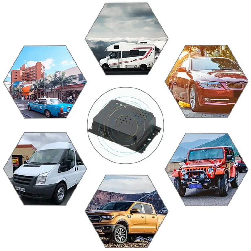 Mice Repeller For Cars Intelligent Sensing Technology Mice Repeller Led Light Heat Resistant Squirrel Repeller Long-Lasting For