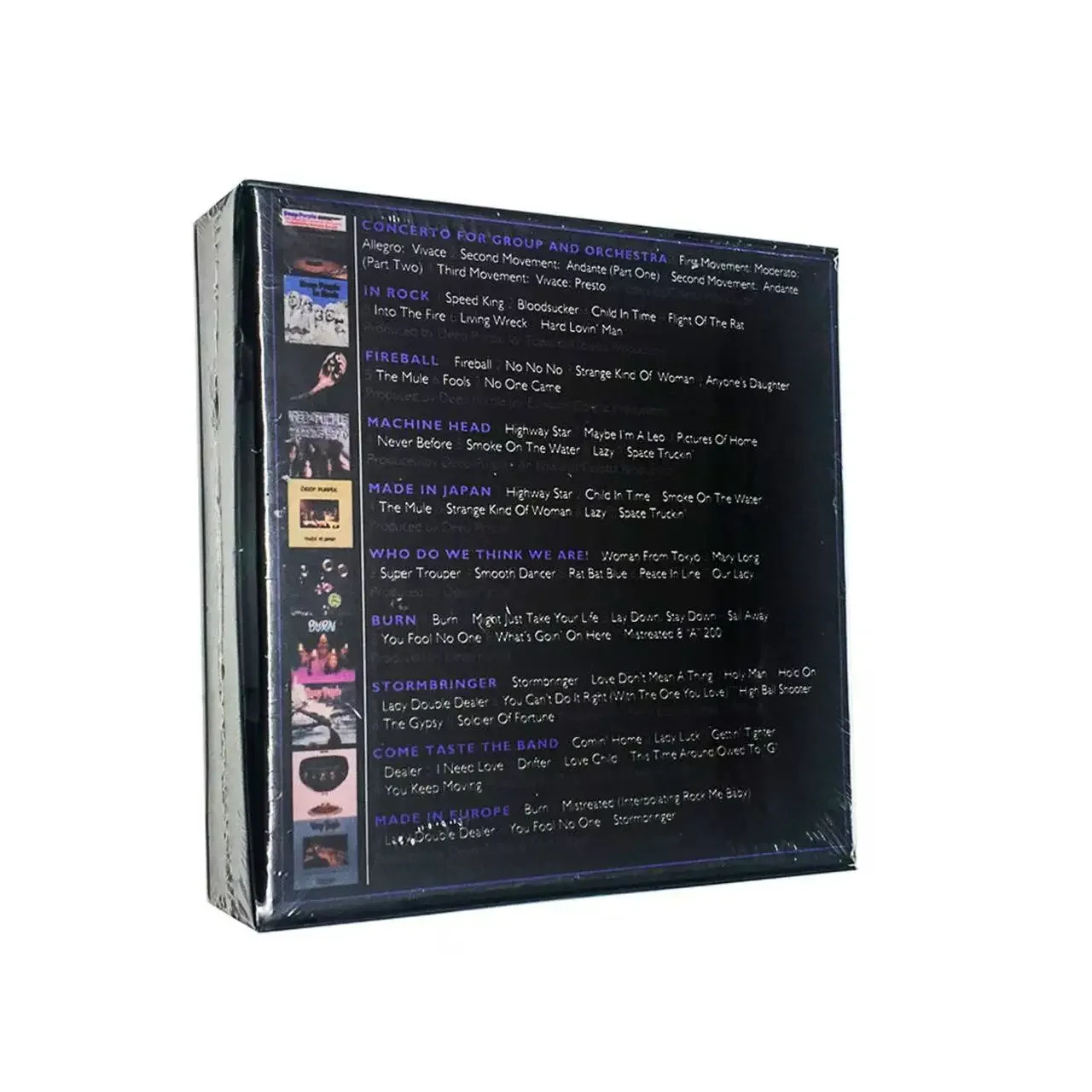 Полный альбом British Rock Band Deep Purple 1970-1976 10CD Heavy Metal и Modern Hard Rock Pioneer Band Music CD