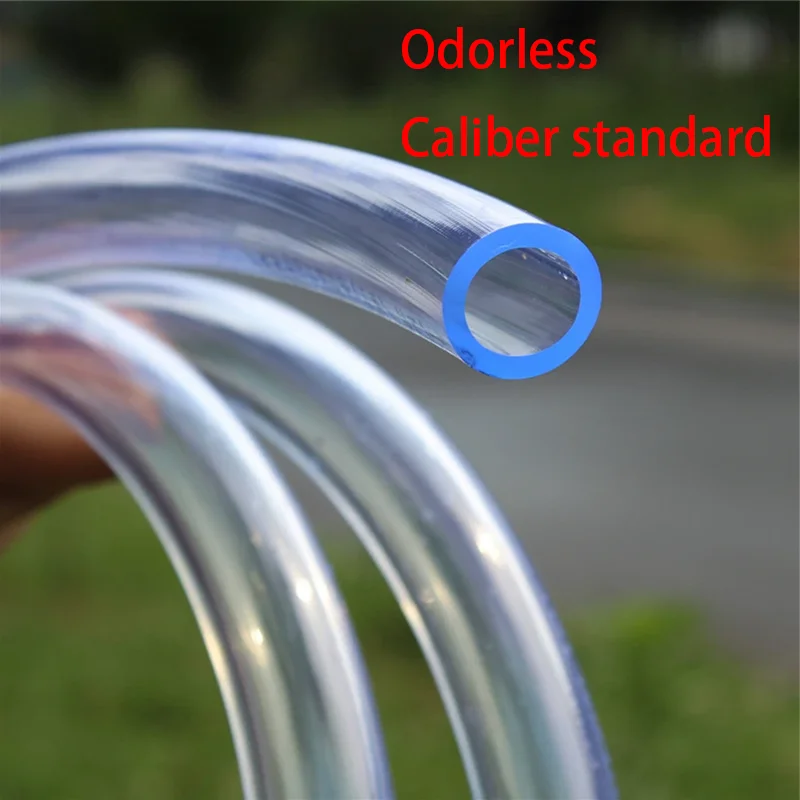 1 M/3 M/5 M โปร่งใส PVC ท่อพลาสติกคุณภาพสูงปั๊มน้ําหลอด 2 3 4 5 6 8 10 12 14 16 18 20 25 มม.สวนท่อ