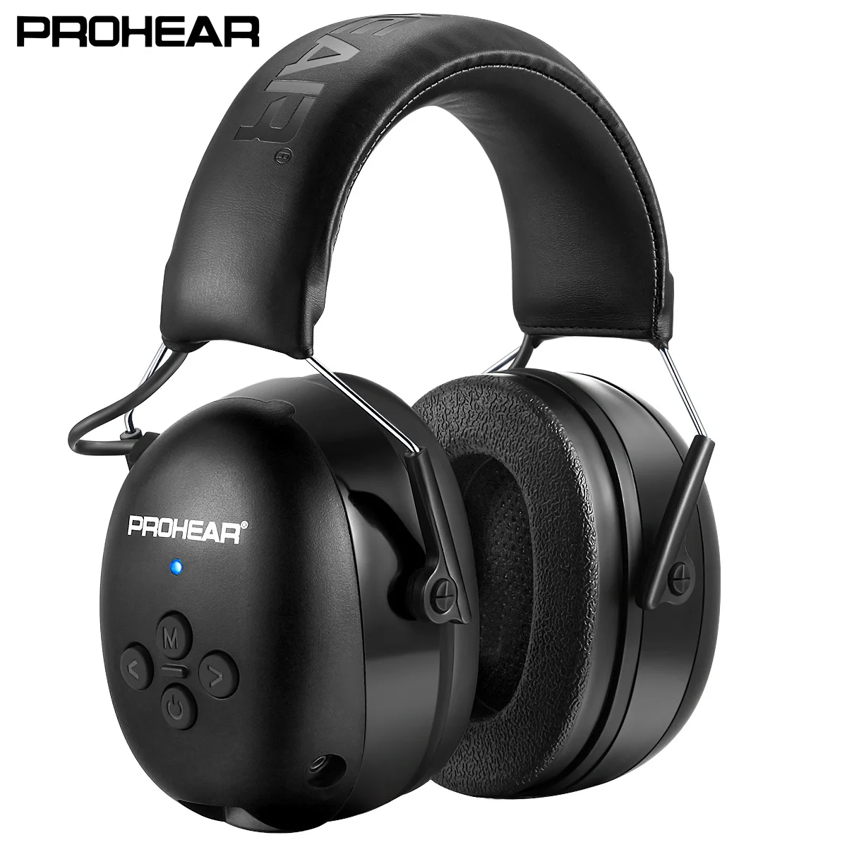 Cuffie con protezione dell'udito PROHEAR Bluetooth 5.0 con batteria ricaricabile cuffie con riduzione del rumore di sicurezza per lavori di falciatura