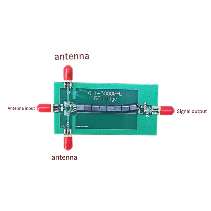 โมดูลสะพาน VSWR โซ่สายพาน0.1-3000MHz RF SWR แบบมัลติฟังก์ชั่นที่สะดวกสบายโมดูลสะพาน VSWR ทนทาน