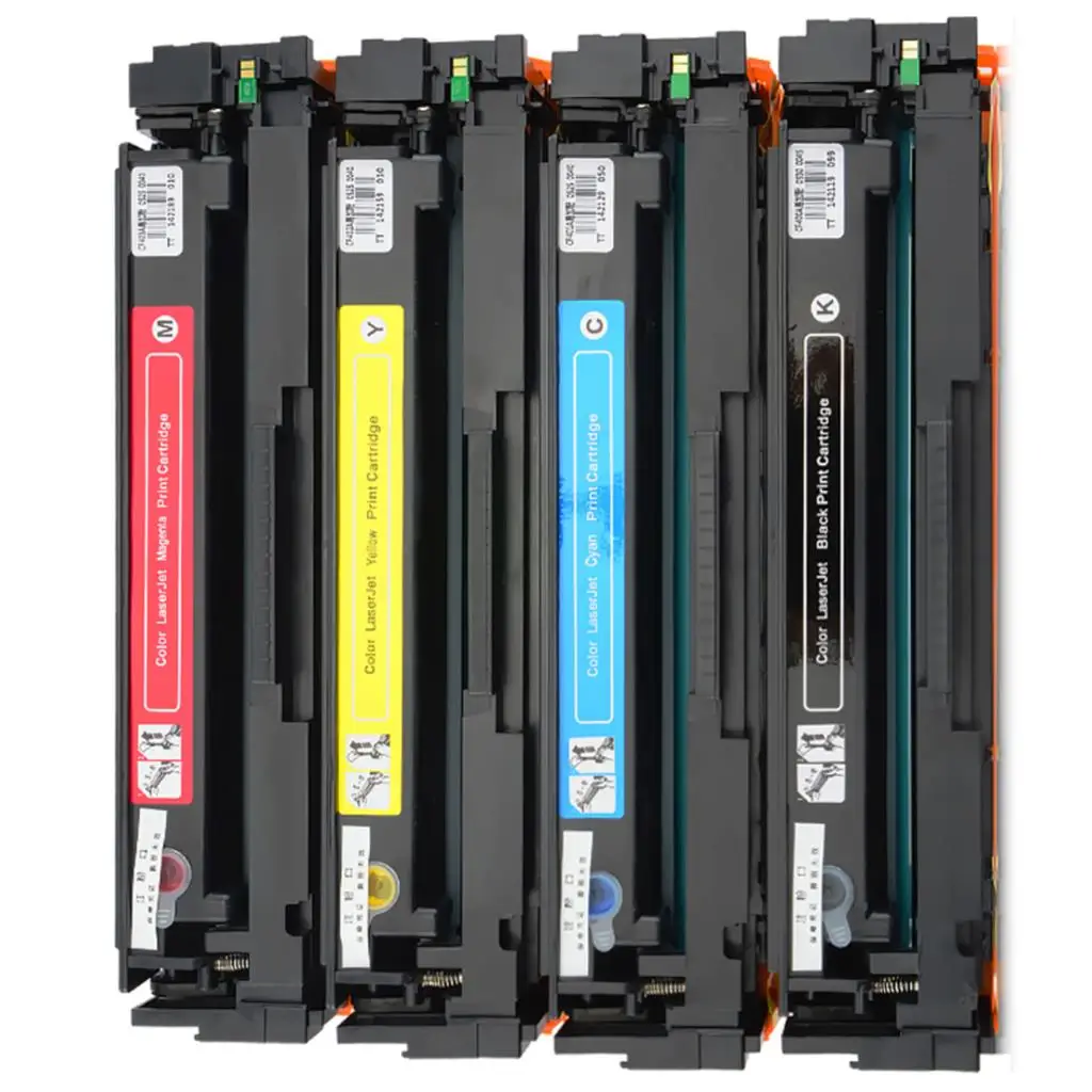 1 Buah CF400A CF401A 402 403A 201A Katrij Toner Warna Kompatibel untuk HP Color LaserJet Pro M252dn M252n MFP M277dw M277n M274n