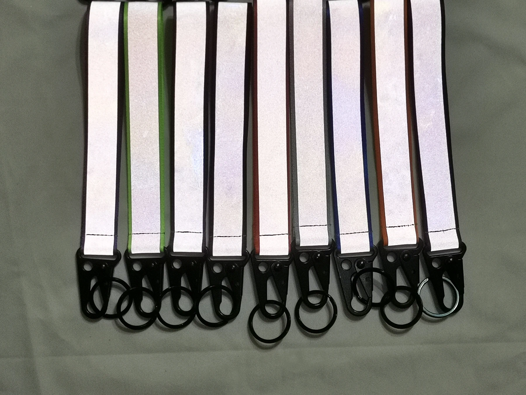 Xe Ô Tô Phản Quang Móc Khóa Cao Tầm Nhìn Webbing Chất Liệu Túi Mặt Dây Chuyền Phụ Kiện 2.5Cm