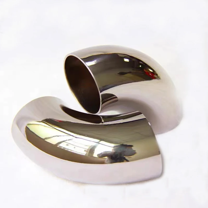 1pcs304 ステンレス鋼エルボ 90 度角度エルボ 1.5 ミリメートル厚さ 51 メートル 60 ミリメートル 63 ミリメートル 76 ミリメートルサニタリー突合せ溶接自動車排気管