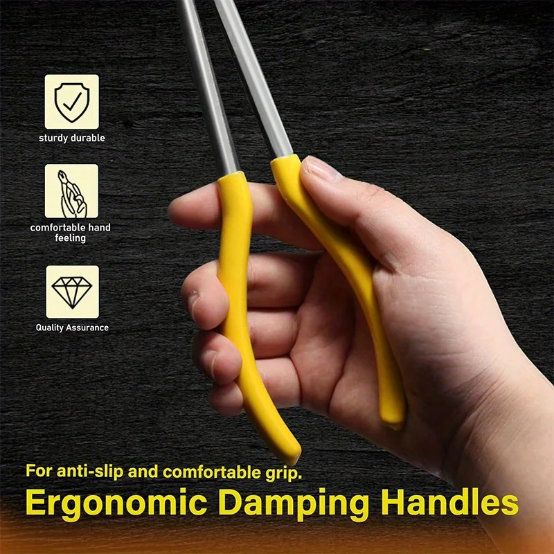 "11"" Premium Long Reach Spark Plug Pliers - Secure Ring Nose Design, Non-Slip Handles, Engine Maintenance Tool for Efficient Wi