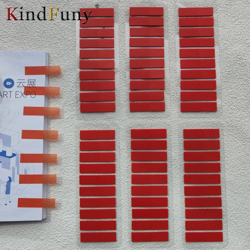 1200Pc Index Tabs Self Adhesive Page Markers Transparent Waterproof Sticky Notes Classify Files Flags Planner Stickers