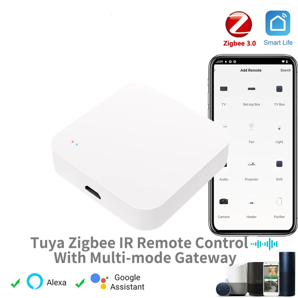 Tuya zigbee hub sem fio multi modo gateway para automação residencial inteligente para dispositivos zigbee via vida inteligente tuya casa inteligente