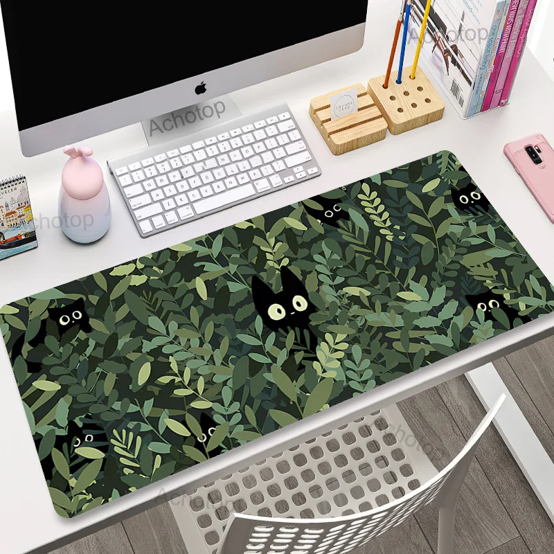 Cây Xanh Lớn Chơi Game Mousepad XXL Game Thủ Miếng Lót Chuột Có Kích Thước Cho Văn Phòng Dài Bàn Thảm Đáng Bàn Làm Việc Cho Bạn Gái Teen cho Phòng Ngủ