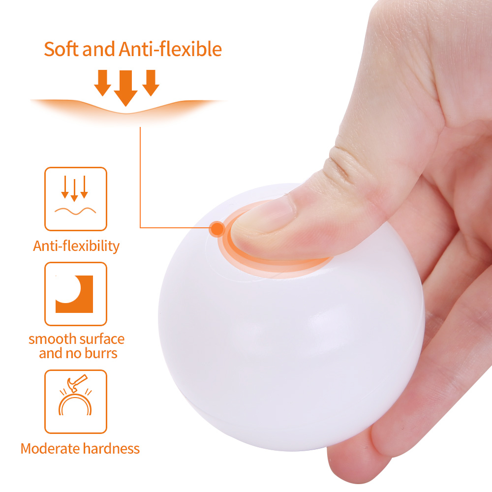 Bola pit ball 5.5cm 100 pçs branco pérola branco bebê oceano bolas de plástico para jogar casa tendas crianças ao ar livre brinquedos