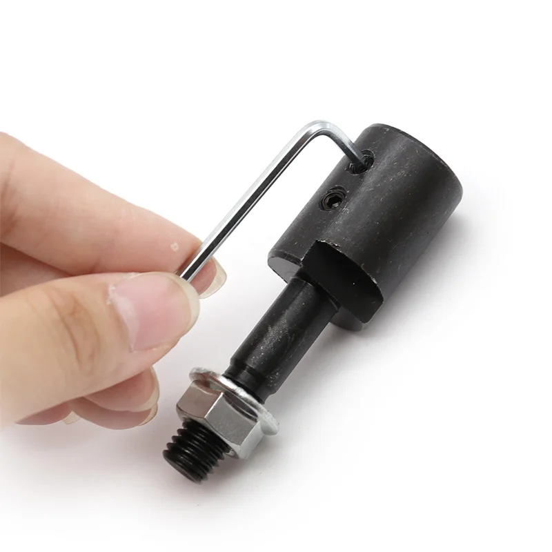 10 mm Spindeladapter zum Schleifen und Polieren, 5 mm/6 mm/8 mm/10 mm/12 mm/14 mm/16 mm Schaftmotor, Tischschleifer