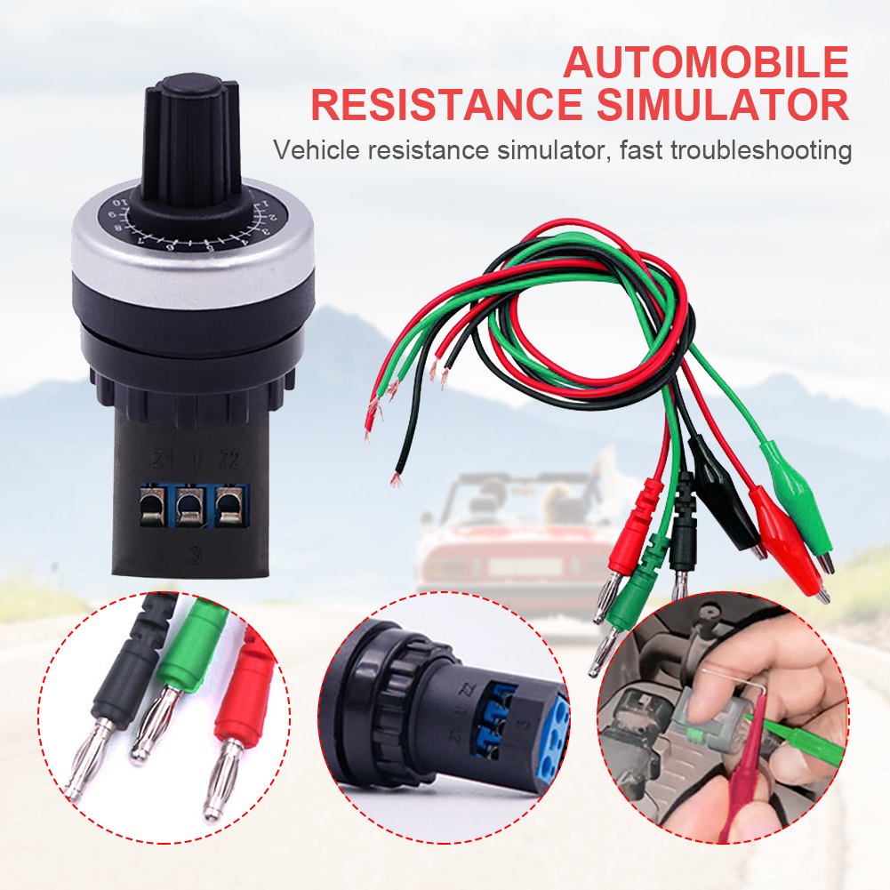 Universal Vehicle Resistor Simulator รถยนต์ความต้านทาน Simulator อุปกรณ์ซ่อมรถยนต์