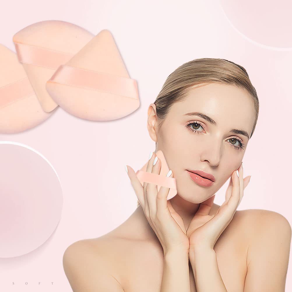 10 шт., треугольные спонжи для макияжа PF03