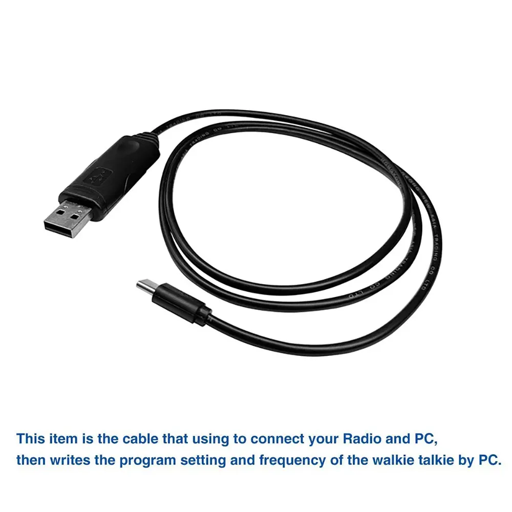 USB-кабель для программирования Type-C для Iradio UV-98 PLUS Radtel RT-880, поддержка рации, система Windows с чипом CH340G