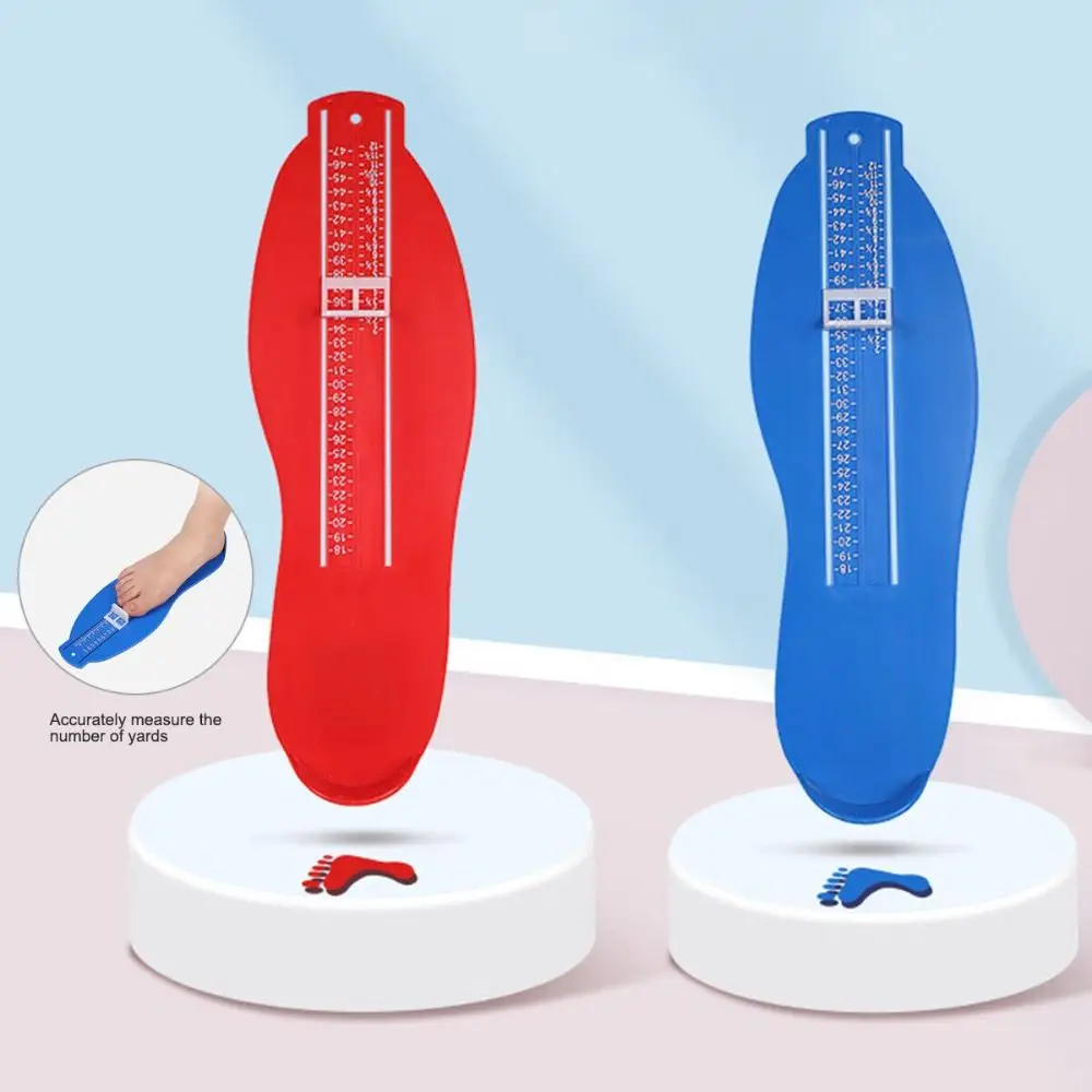 Portable UK Size EU Size Foot Measure Gauge Device Shoes Size Measuring Ruler Hanging Design Foot Care