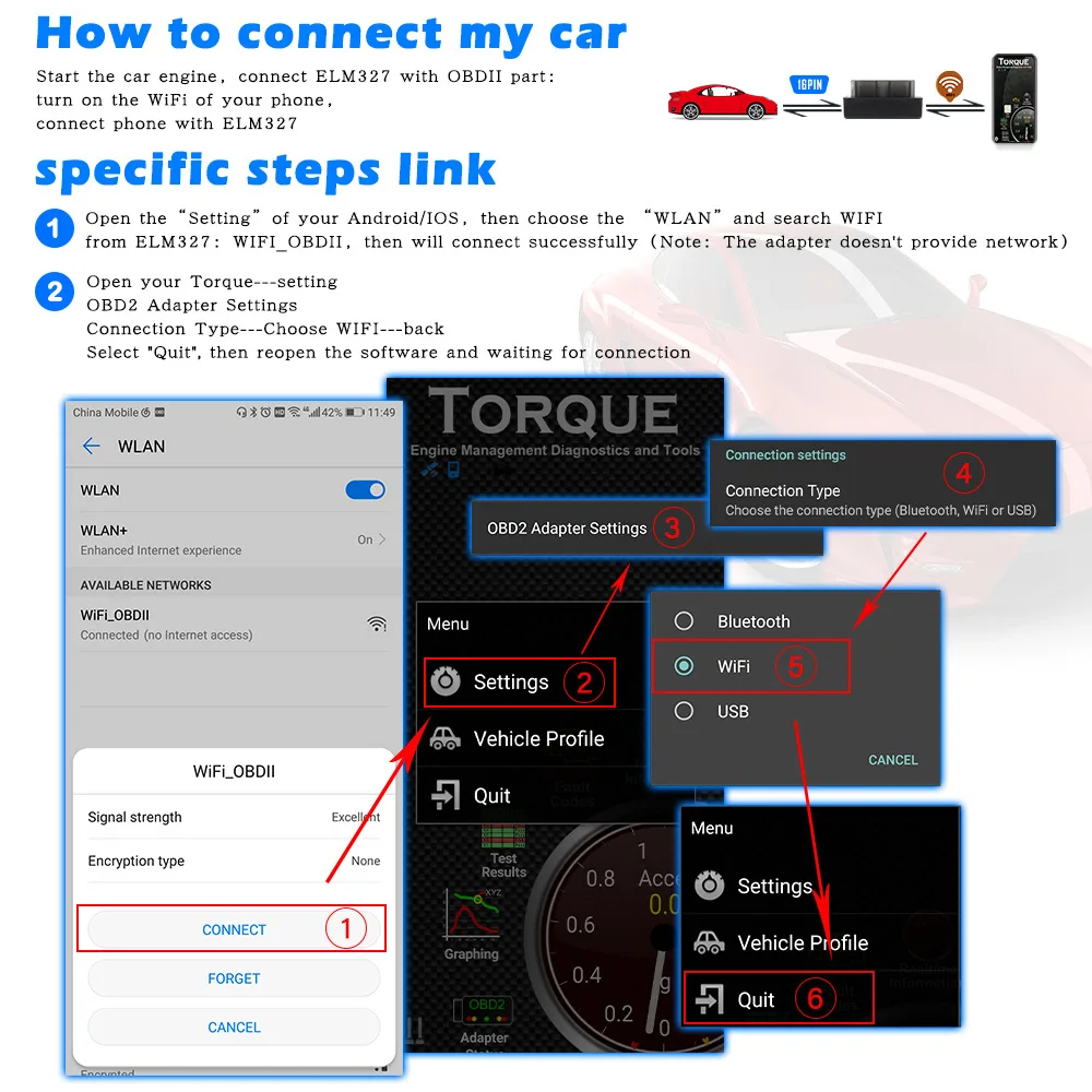 Nuevo Super Mini Elm327 Wifi OBD2 adaptador ELM327WiFi OBD2 escáner de código automático para IOS Iphone ELM327 Wifi V1.5 herramienta de diagnóstico de coche