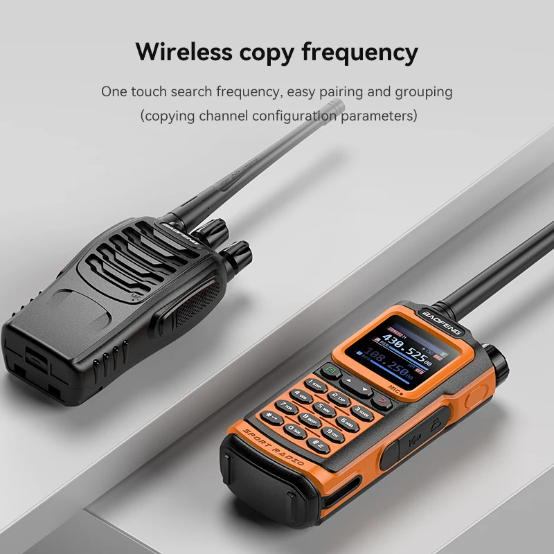 Baofeng AD-20 Walkie Talkie banda completa analógico/digital inalámbrico copia frecuencia 1024CH texto mensaje cifrado Digital grabación Radio